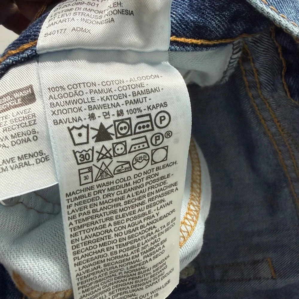 Levis 550 Relaxed Fit Mens Blue Denim Jeans W42‎ L29 Medium Wash Classic